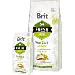 Brit Brit Fresh Duck with Millet Adult Run & Work за активни кучета от всички породи, с прясно патешко месо, тиквички и спанак 2.5kg