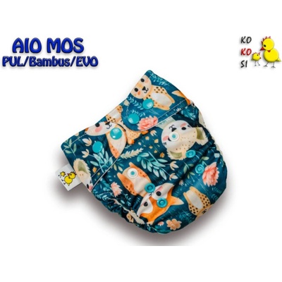 Kokosi AIO Mini One size Evo/Bambus Zvířátka