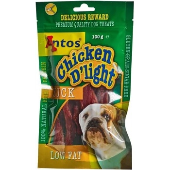 Image 1 of ANTOS Chicken D'light Duck - лакомство за куче - патешки филета 100 гр - Нидерландия - 20186