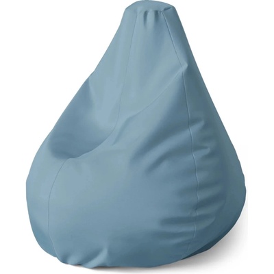 Sablio Sedací vak Pear Šedomodrá70 x 95 x 15 cm