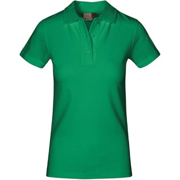 Promodoro 4005 / Дамска поло тениска от памучен плат с ринг-спининг - цвят kelly green M (40400552002)
