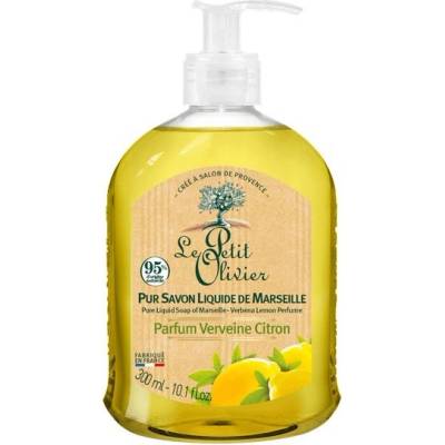 Le Petit Olivier prírodné tekuté mydlo s olivovým olejom Verbena a citrón 300 ml