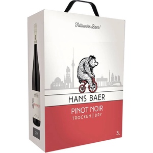 Hans Baer Pinot Noir box - червено вино 3L