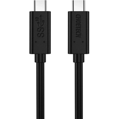 Choetech Кабел Choetech A3002, от USB C(м) към USB C(м), 1m, 60W, черен (A3002)