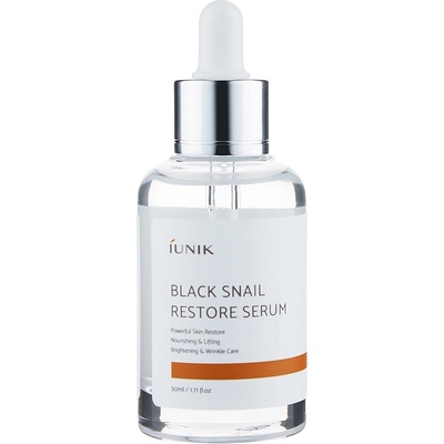 IUNIK Black Snail Restore Serum - Регенериращ серум с черна охлювна слуз 50мл