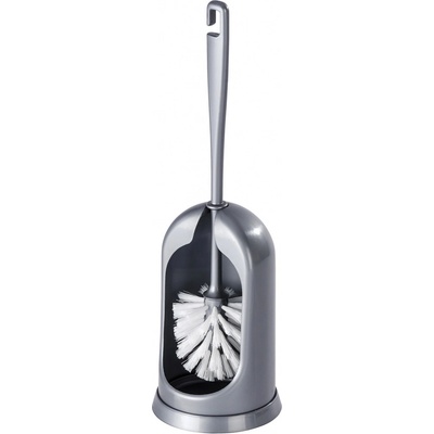 Wenko WC štětka s držákem Standard šedá 13 x 42 cm