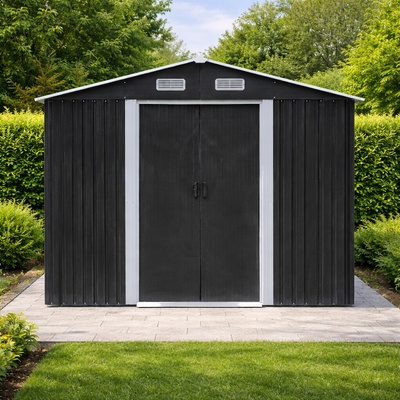 BestBerg BBSH-1208A 10,1 m² 389 x 260 x 202 cm antracitovábiela