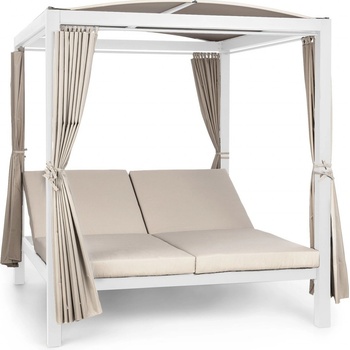 Blumfeldt Eremitage Double XL, sluneční, 2 osoby, ocelový rám, sluneční střecha, závěsy (GDW20-EremDouXL-CRM)