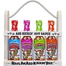 Specialty Foods Pálivé omáčky Ass Kickin' Hot Sauce set 4 ks x 148ml