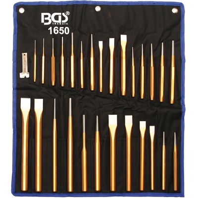 BGS Sada sekáčů, vyrážečů a důlčíků, 28 ks - B1650