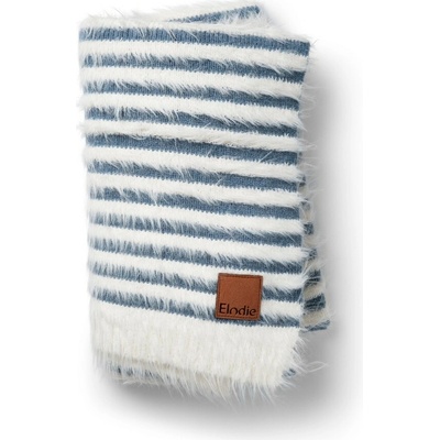 Elodie Details Pletená deka Furry Berry Blue