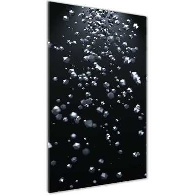 Vertikálny fotoobraz na skle Abstrakcie 3D 50x100 cm