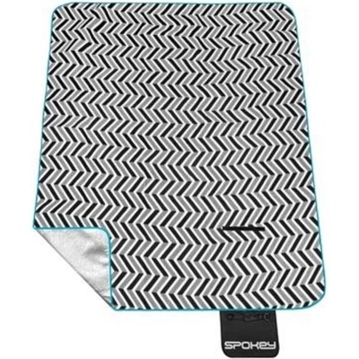 Spokey PICNIC ZIGZAG Pikniková deka s popruhem 150x180 – Zboží Dáma