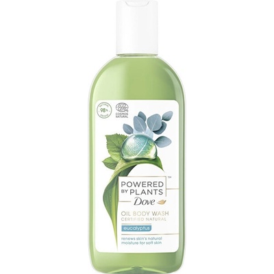 Dove Powered by Plants Eucalyptus osvěžující sprchový olej 250 ml