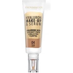 Dermacol Hyaluron Make-up & Serum фон дьо тен с хиалуронова киселина 04 Tan 25 g