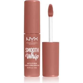 NYX Cosmetics Smooth Whip Matte Lip Cream кадифено червило с изглаждащ ефект цвят 23 Laundry Day 4ml