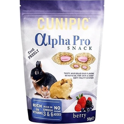 CUNIPIC s l Cunipic Alpha Pro Snack Berry lesní plody 50 g