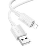 hoco. IPAD / IPAD 2 / IPAD 3rd Gen HOCO X107 кабел за данни USB - Lightning, 100cm, FEHÉR X107_USB_LIGHTNING_W (X107_USB_LIGHTNING_W)