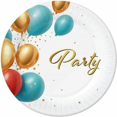 GODAN Papírové talíře párty narozeniny 18 cm PG-TPAR