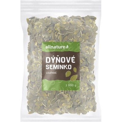 Allnature Tekvicové semienko lúpané semienka 1000 g