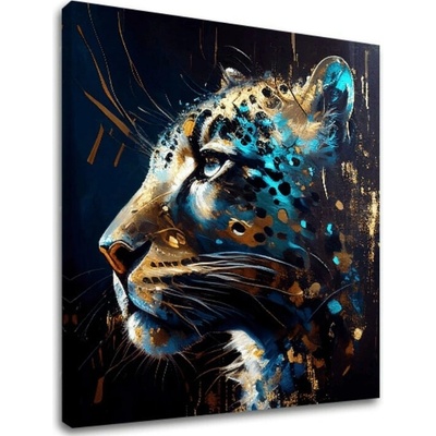 Dekorativní obraz na plátně - PREMIUM ART - Spotted Hunter's Elegance - 60x60 cm
