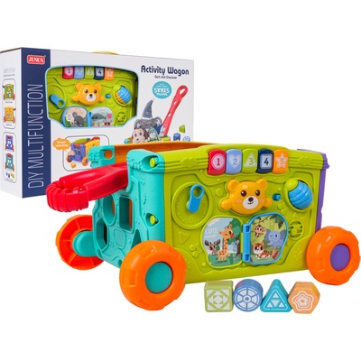 RKToys Multifunkční chodítko s vozíkem a aktivitami