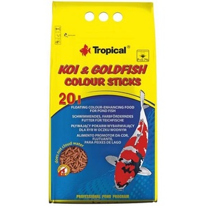 Tropical Koi & Goldfish colour sticks - 20 л