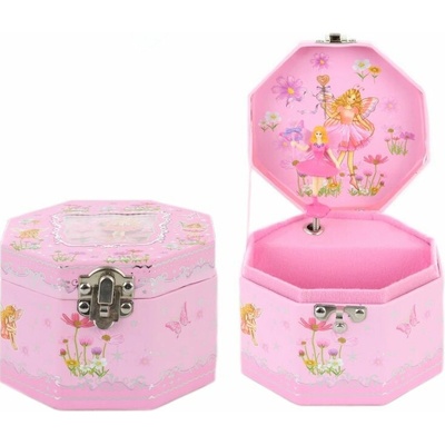 Lamps Hrací skříňka šperkovnice baletka 12 x 8 x 12 cm