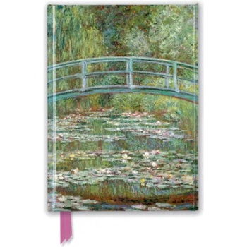 Flame Tree Publishing Claude Monet: Bridge over a Pond of Water Lilies (Foiled Journal) | Flame Tree Studio