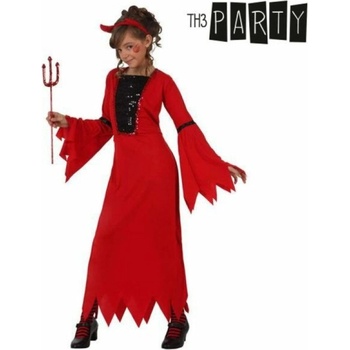 Th3 Party Маскировъчен костюм за деца Th3 Party Червен Демон (2 Части) (S1109452)