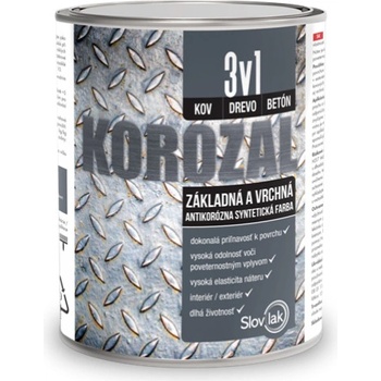 Slovlak Korozal 3v1 RAL 8017 tmavohnedý 2,5l