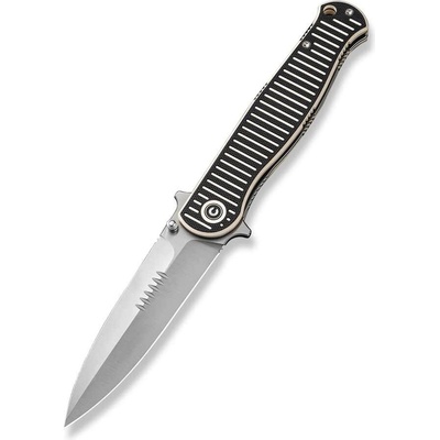 Civivi Velký zavírací EDC Civivi RS71 Nitro-V, Black G10