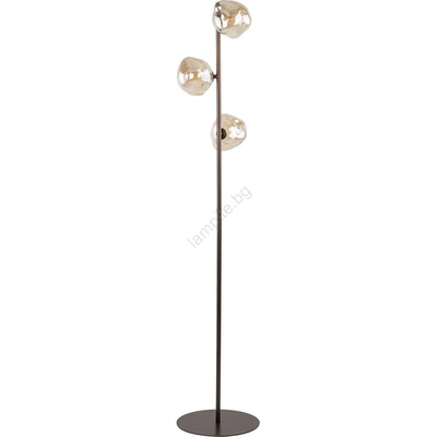 TK Lighting Подова лампа LAVA 3xG9/8W/230V бронзова/опушено бежова (TK16150)