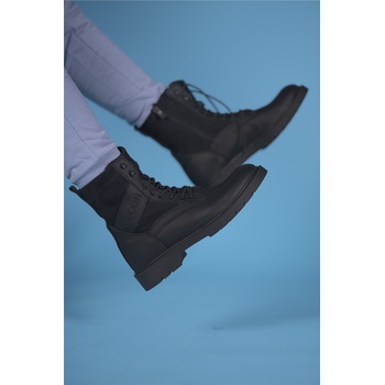 Riccon Мъжки боти 0012756 - Черни #326185 (326185_Черно)