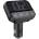 Promate FM трансмитър ProMate EZFM-2, Wireless In-Car FM Transmitter With Dual USB Charging Ports Easy Plug-n-Play TF and USB Input, Черен