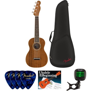 Fender Zuma Concert Ukulele WN Natural SET Natural Концертно укулеле (097-1630-022-SET)