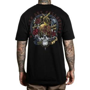 SULLEN Мъжка тениска sullen - gold hearted - ЧЕРЕН - scm3044_bk