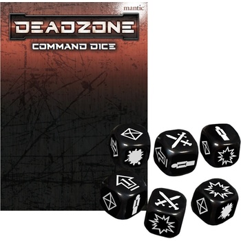 Mantic Games Deadzone Command Dice Pack
