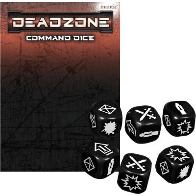 Mantic Games Deadzone Command Dice Pack