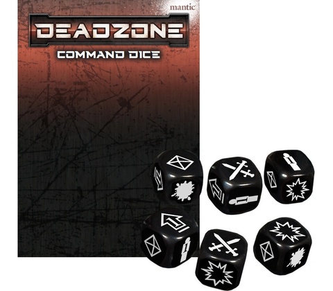 Mantic Games Deadzone Command Dice Pack
