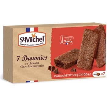 St Michel Brownies s čokoládou 7 ks 210 g