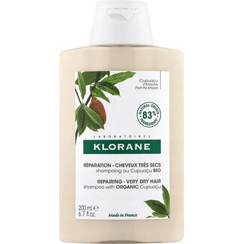Klorane Organic Cupuaçu Repairing 200 ml šampon na vlasy