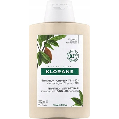 Klorane Organic Cupuaçu Repairing 200 ml šampon na vlasy