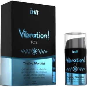 Intt Cosmetics Течен вибратор "intt ice" 15 мл Изтръпващо пулсиращ и охлаждащ ефект