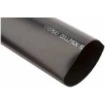 Cellpack Thickened Heat Shrink Tube SRH2/63-19/1000mm/B With Adhesive Black 135859