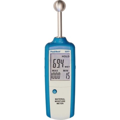 PEAKTECH P 5201 LCD 3,5-místný,podsvětlený; 0÷100%RH; 65x235x30mm