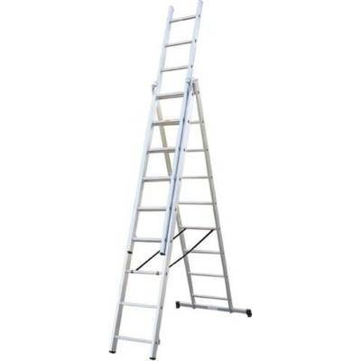 Rebrík Strend Pro DW3 Home, hliníkový, 3x6, max. 150 kg