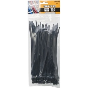 HANDY Handy 200x3, 6mm 100pcs черни телени връзки 05417 (05417)