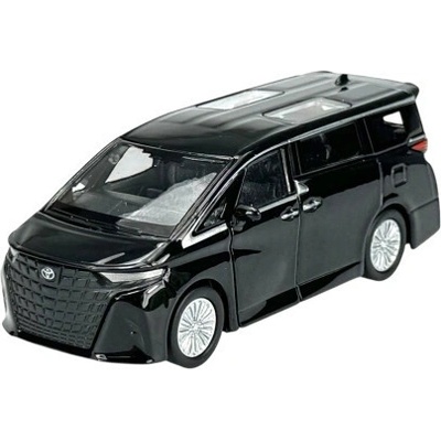 Welly Toyota Alphard 2024 Black 1:34-39