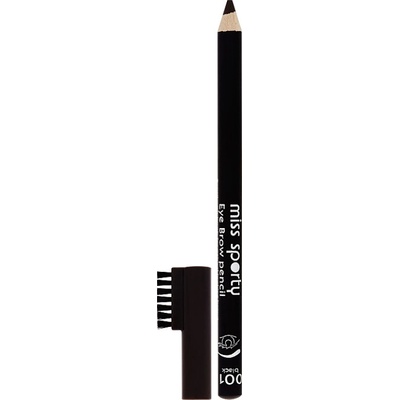 Miss Sporty Eyebrow tužka na obočí 1 Black 1,8 g – Zboží Mobilmania
